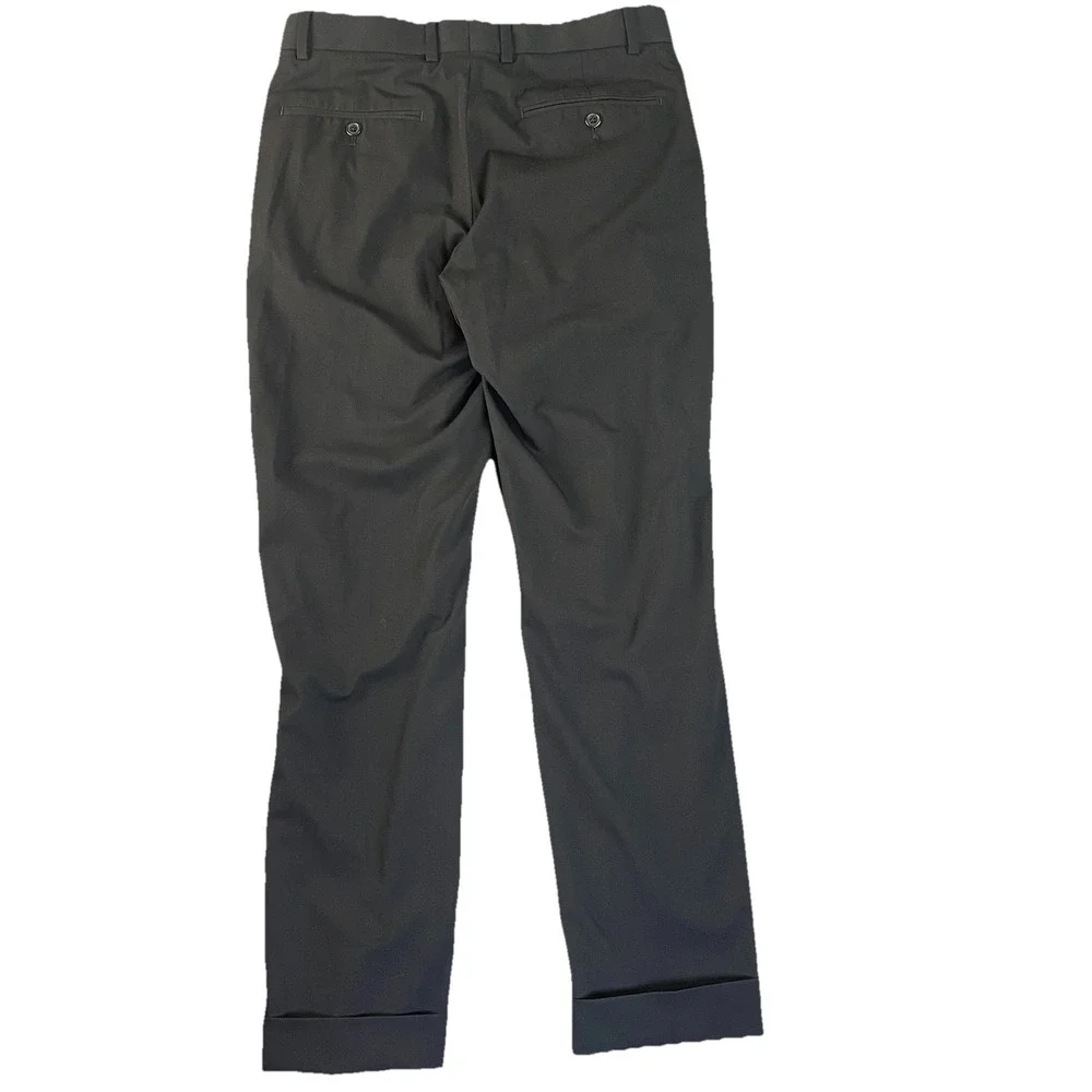 Polo Ralph Lauren Chester P Trousers Twill Mens 30x30 Black Preppy Academia $200